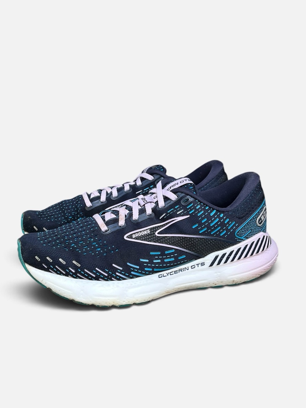 Brooks Glycerin GTS 20 Women's Running Shoes in Peacoat/Ocean/Pastel Lilac